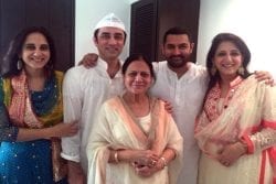 Aamir Khan Family Photo