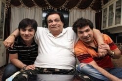 Kader Khan Family Photo