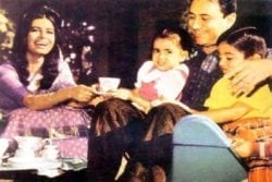 Dev Anand Family Photo