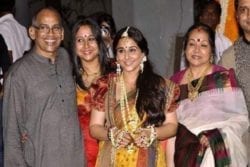 Vidya Balan Family Photo