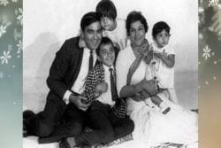 Sunil Dutt Family Photo