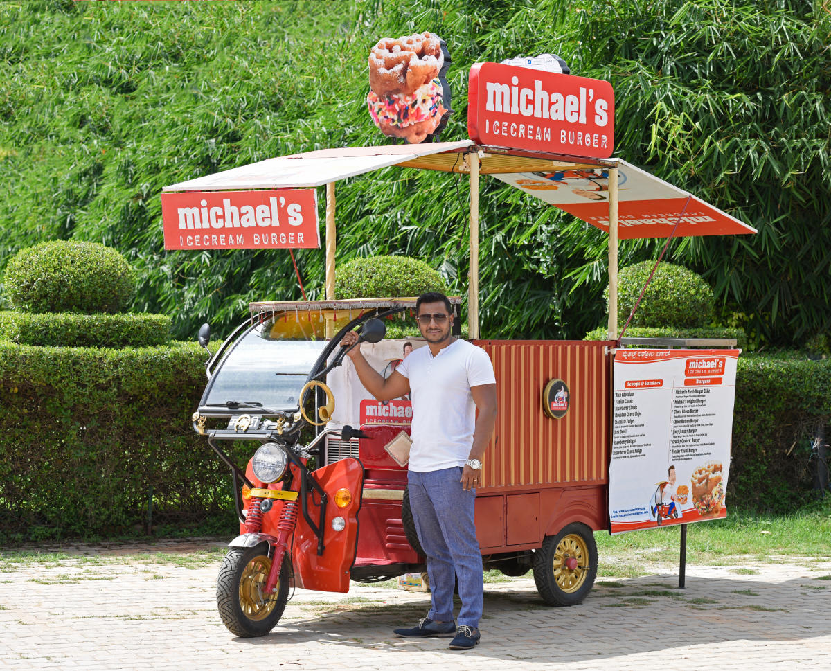 how to start michaels ice cream burger franchise