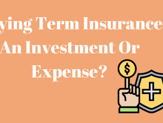 Buying Term Insurance